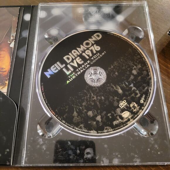 Neil Diamond 4-DVD Set Live 1976, Jazz Singer, Greatest Hits, Hot August Night - Picture 8 of 8
